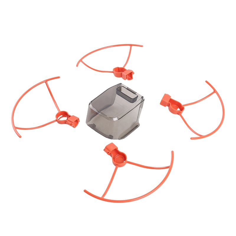 غطاء حماية عدسة الجيمبال ومجمو - مراجعة Drone Kit With Camera وسعره